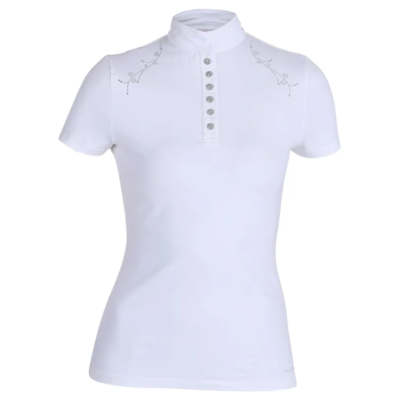 Aubrion Young Rider Lincoln Show Shirt - White